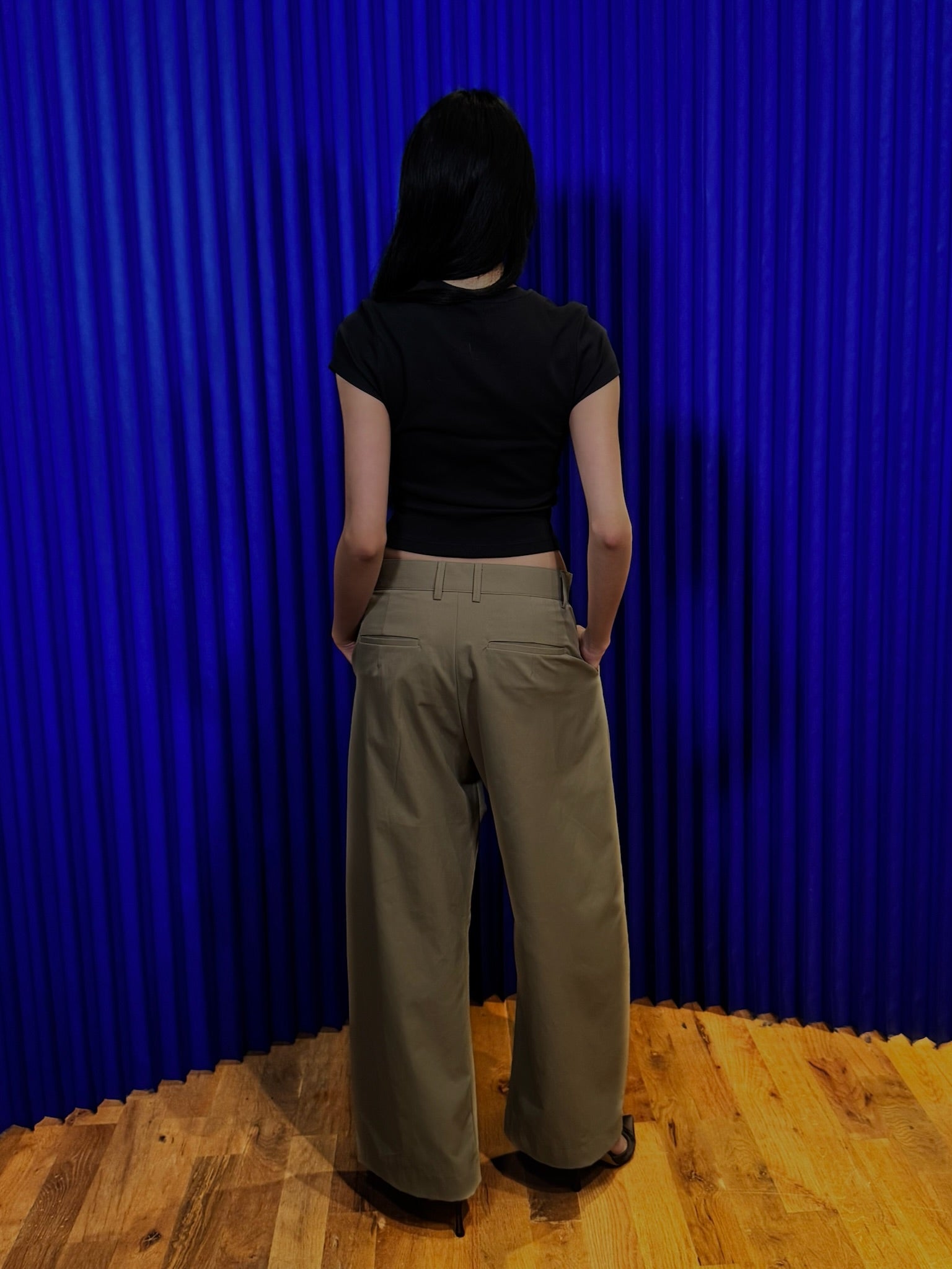 Free Market Fleur Pleated Pant