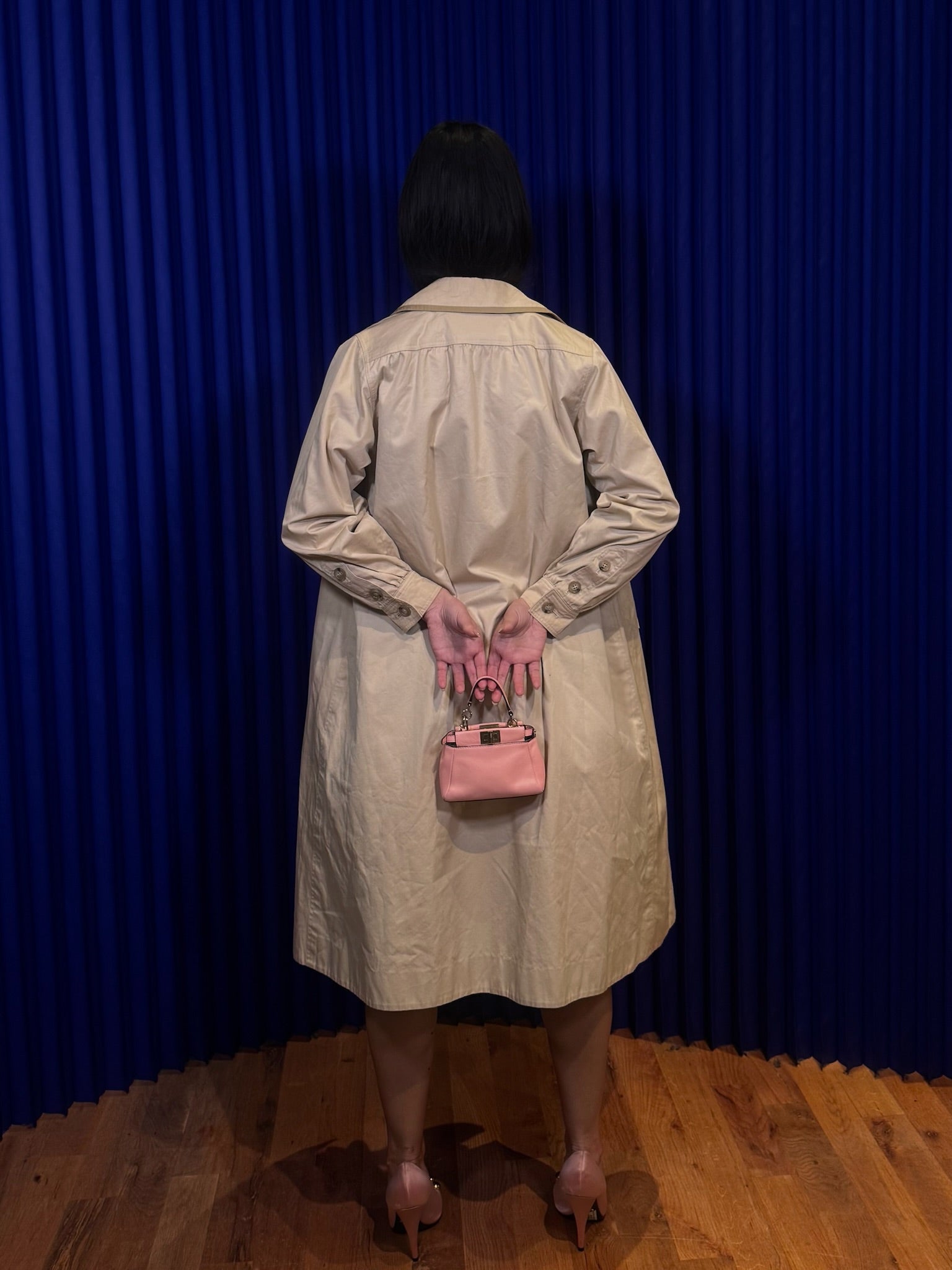 Vintage YSL Cotton Long Coat