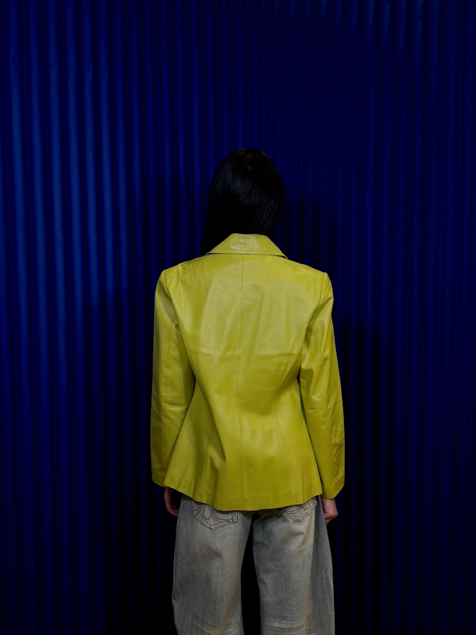 Worthington Green Leather Jacket