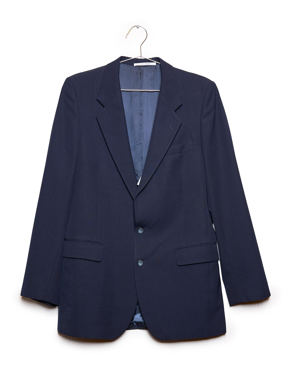 Rive Gauche Notch Lapel Navy Blazer